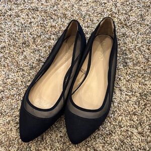 Lane Bryant black Flats